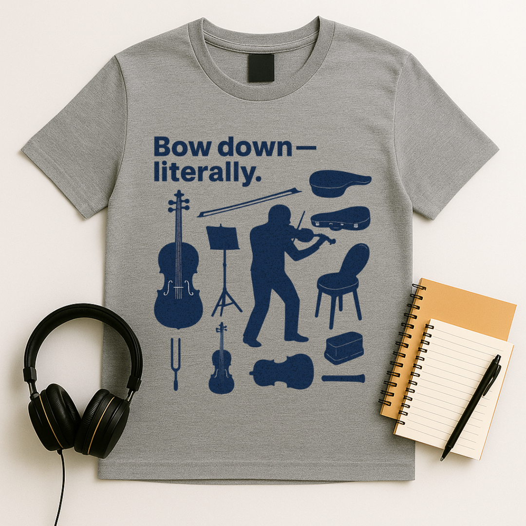 Bow Down Literally - T-shirt