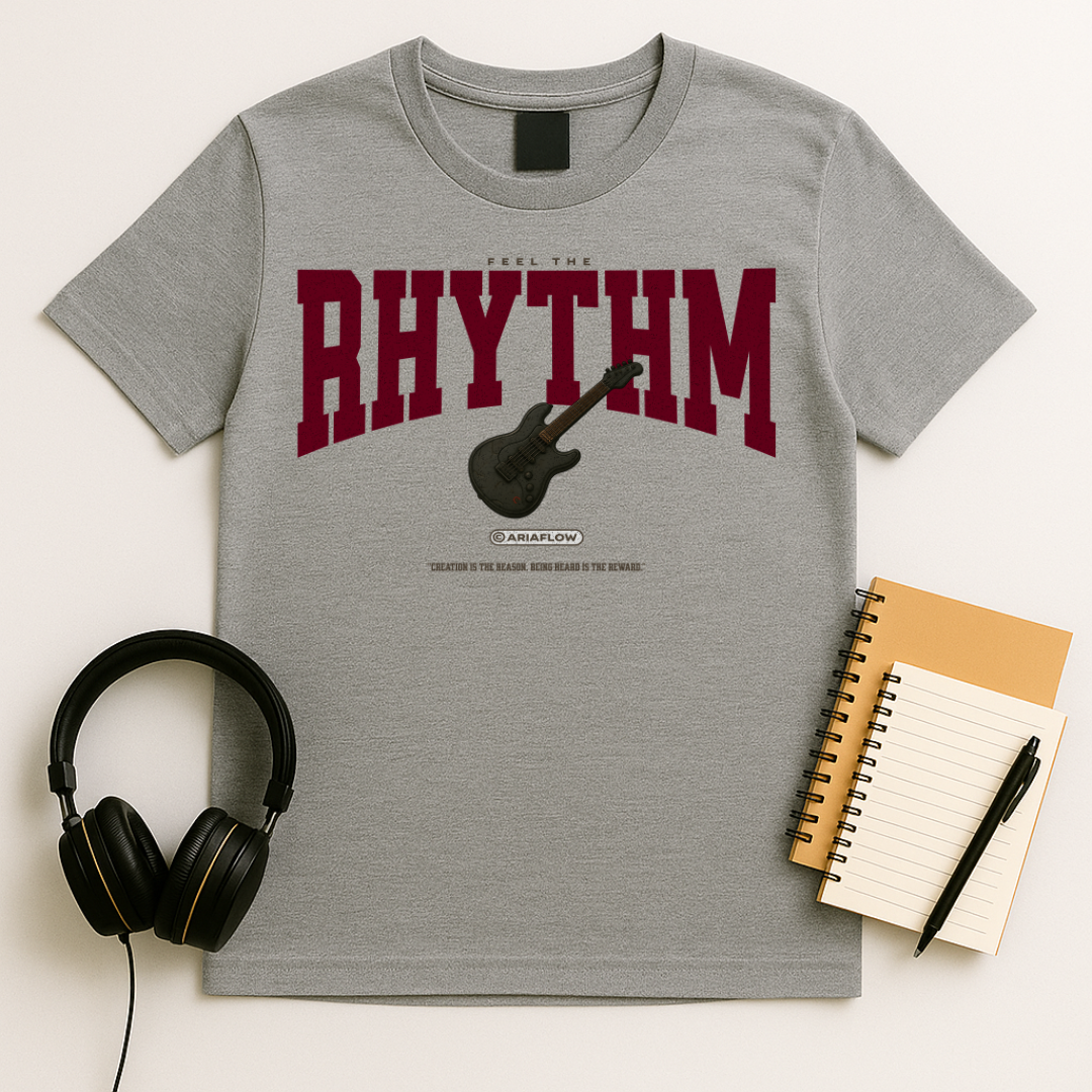 Feel The Rhythm Guitar T-Shirt