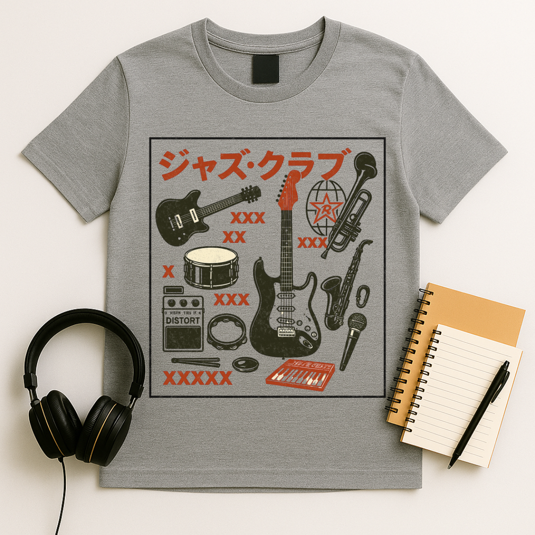 Jazz Club Collage T-Shirt