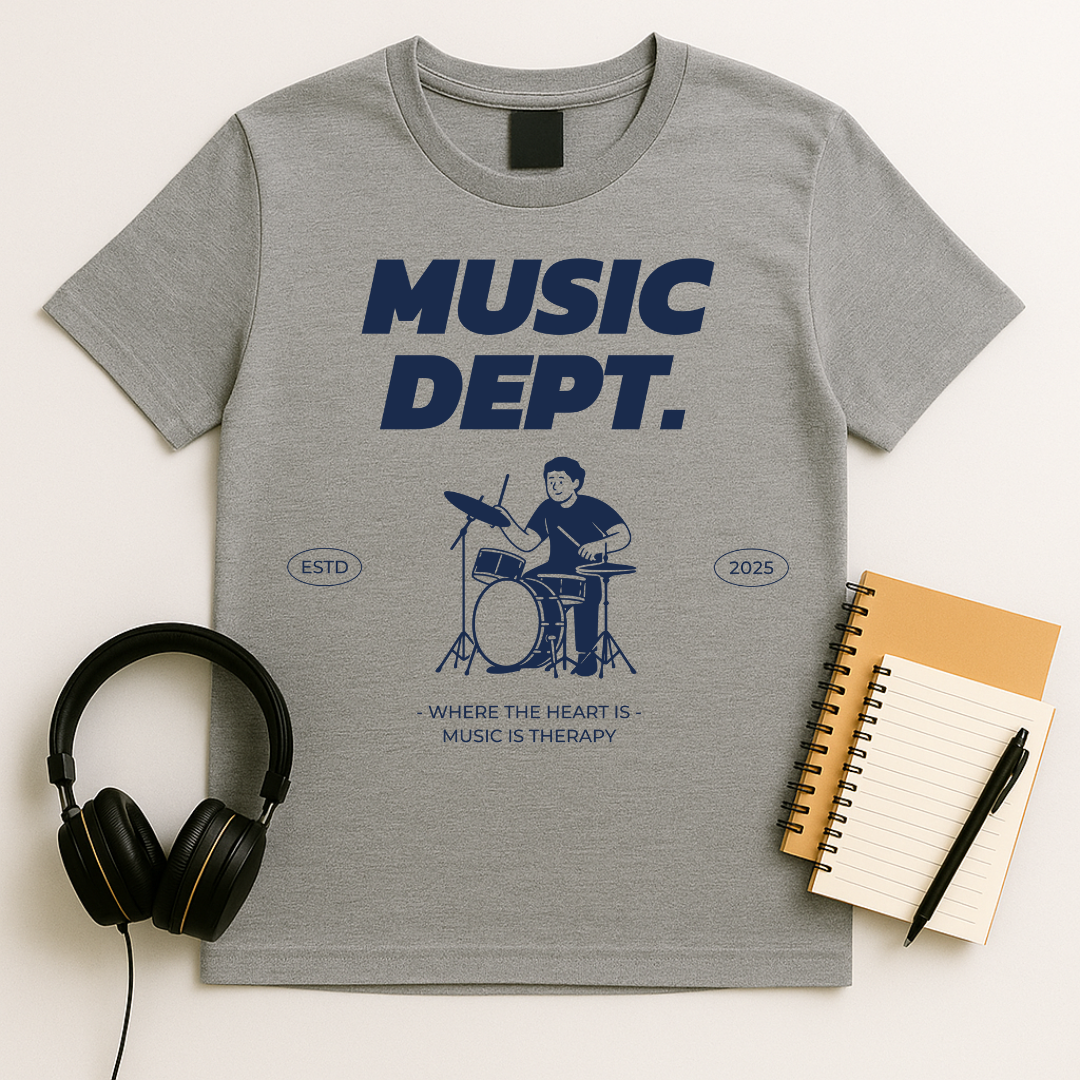 Music Dept. Drummer T-Shirt