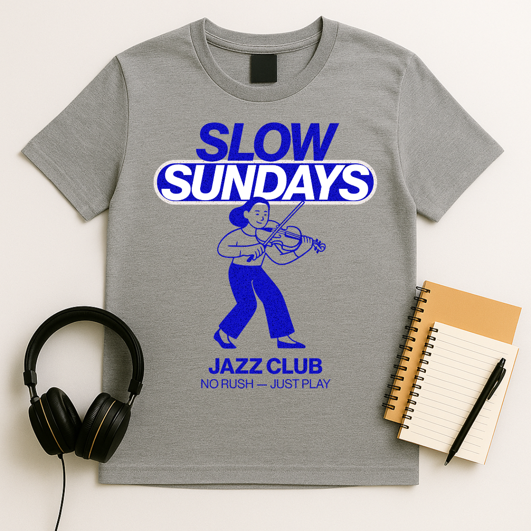 Slow Sundays Cellist T-Shirt