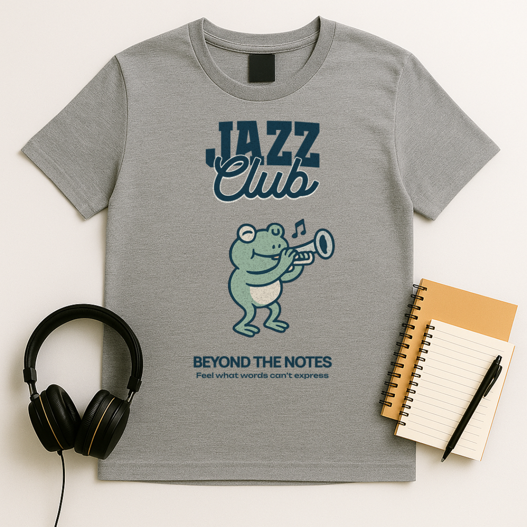 Jazz Club – Frog Trumpet T-Shirt