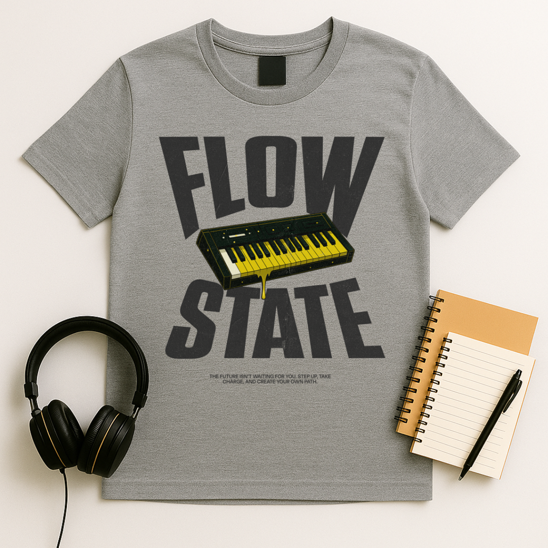 Vintage Gritty Piano T-Shirt