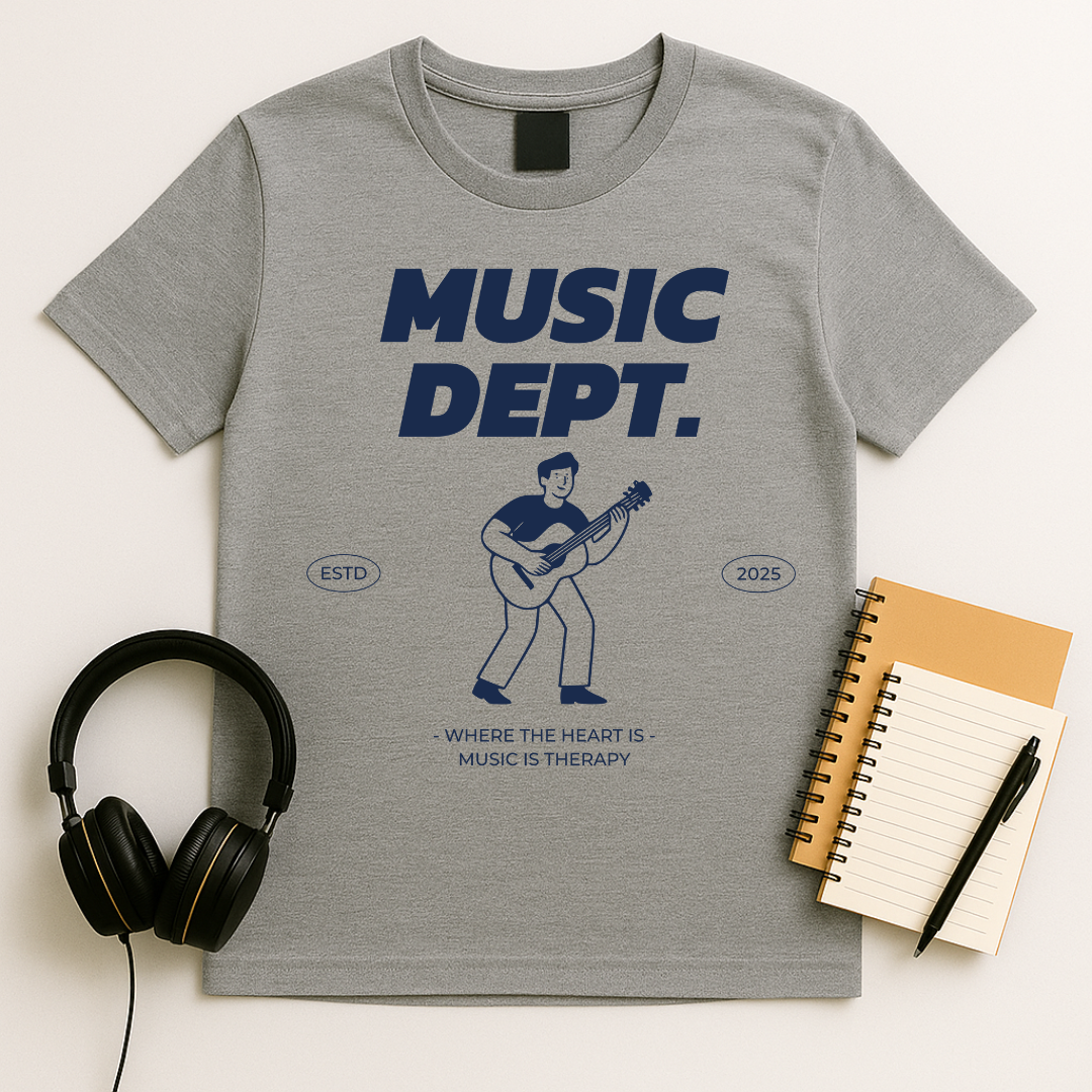 Music Dept. Guitar T-Shirt