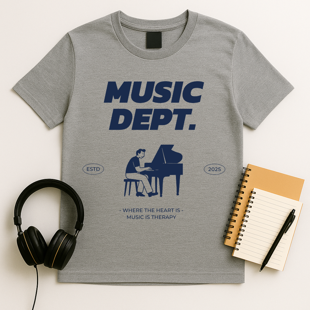 Music Dept. Piano T-Shirt
