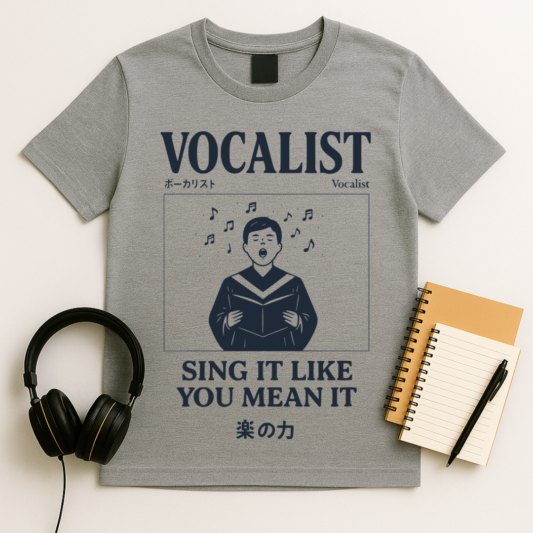 Vocalist – Sing It Like You Mean It T-Shirt