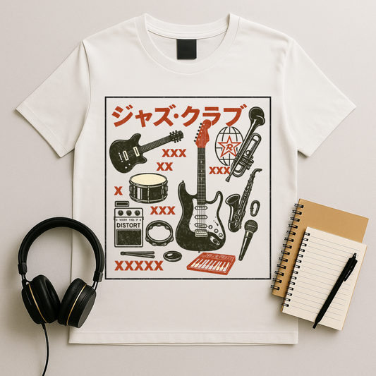Jazz Club Collage T-Shirt