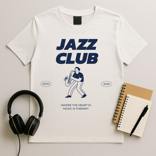 Jazz Club Sax T-Shirt