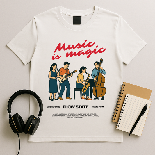 Music Is Magic – Full Band T-Shirt