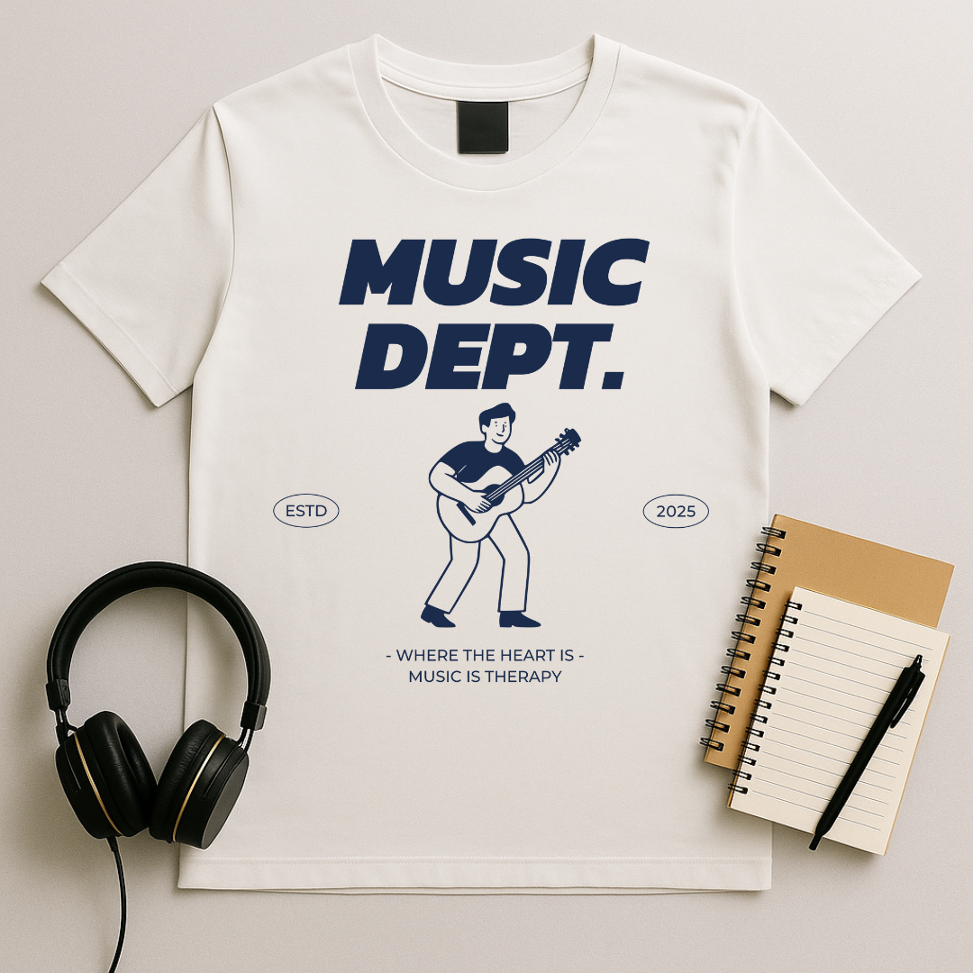 Music Dept. Guitar T-Shirt
