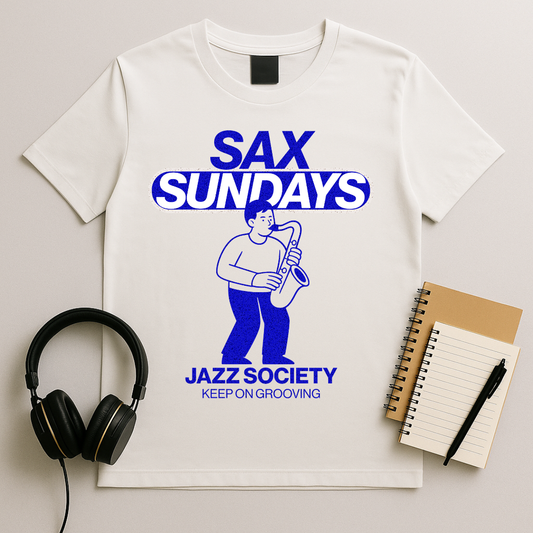 Sax Sundays Jazz Society T-Shirt