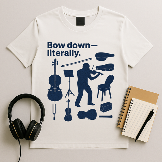 Bow Down Literally - T-shirt