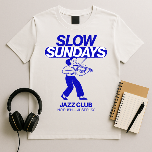 Slow Sundays Cellist T-Shirt