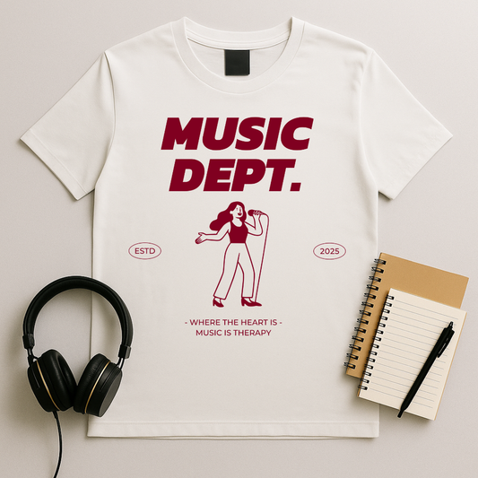 Music Dept. Singer T-Shirt