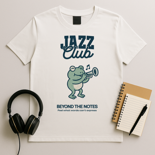 Jazz Club – Frog Trumpet T-Shirt