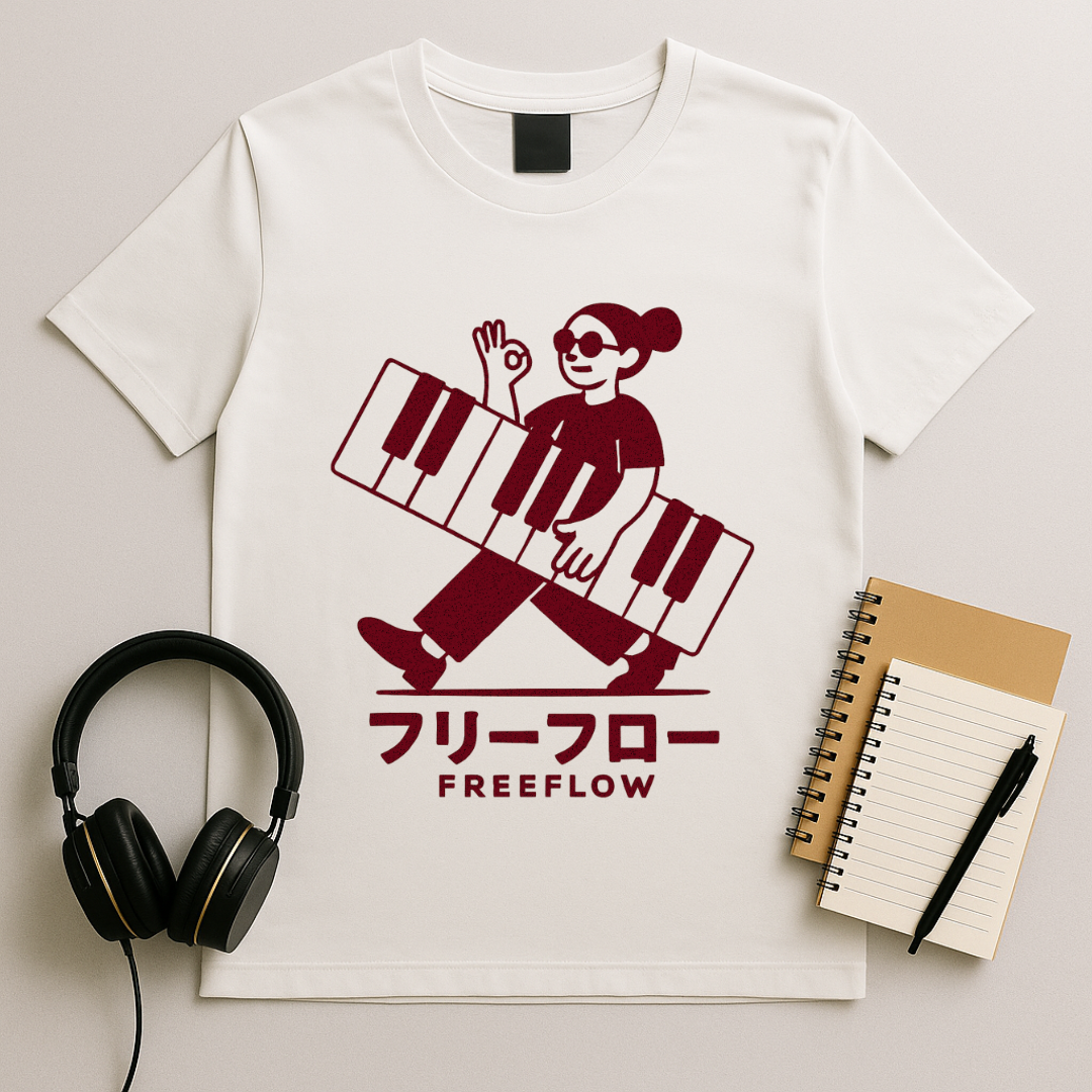 Freeflow Piano T-Shirt