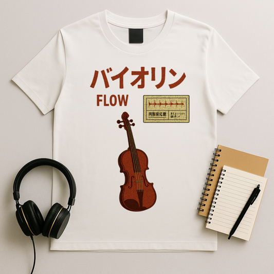 Violin Soundwave T-Shirt