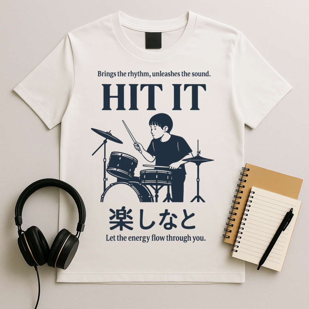 Hit It – Drums T-Shirt