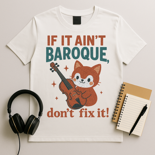 If It Ain’t Baroque, Don’t Fix It T-Shirt