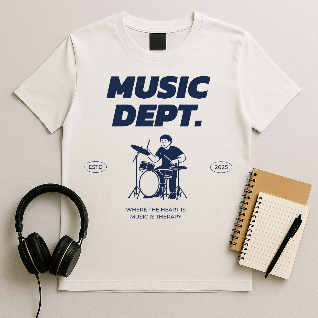 Music Dept. Drummer T-Shirt