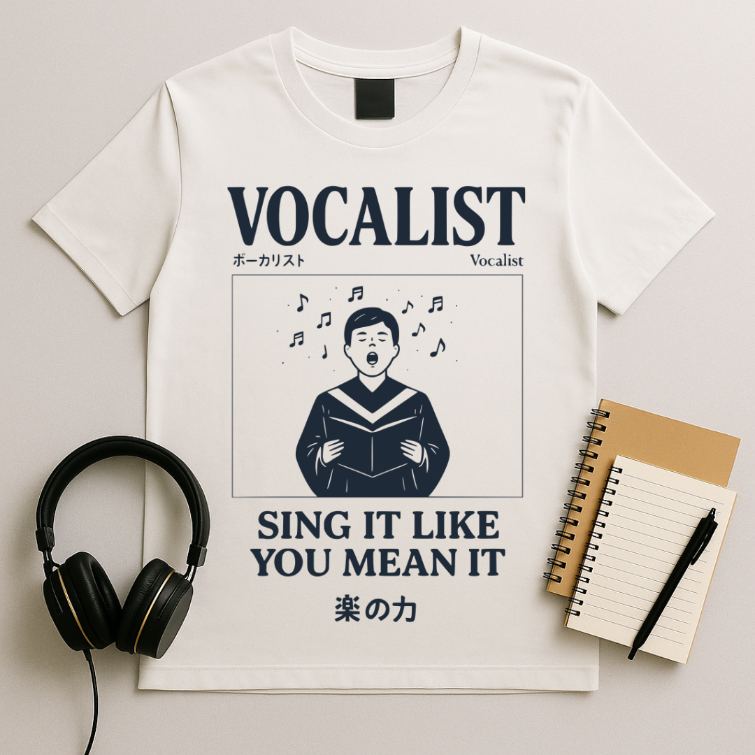 Vocalist – Sing It Like You Mean It T-Shirt