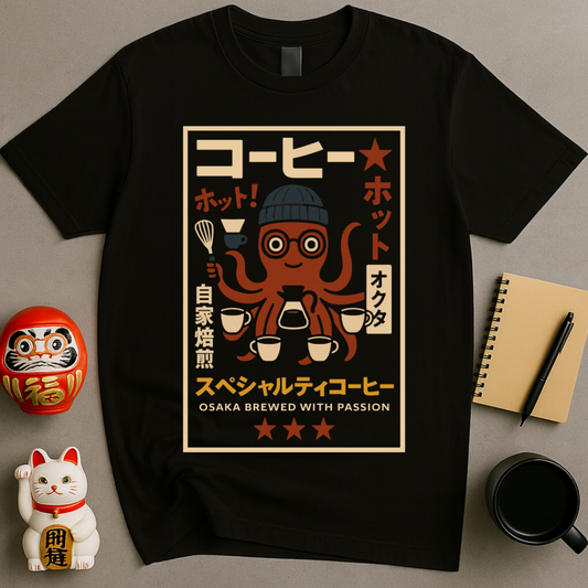 Octo Osaka Coffee – Vintage Café Tee