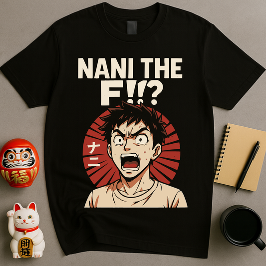 Nani The F!? – Anime Shock Reaction T-Shirt