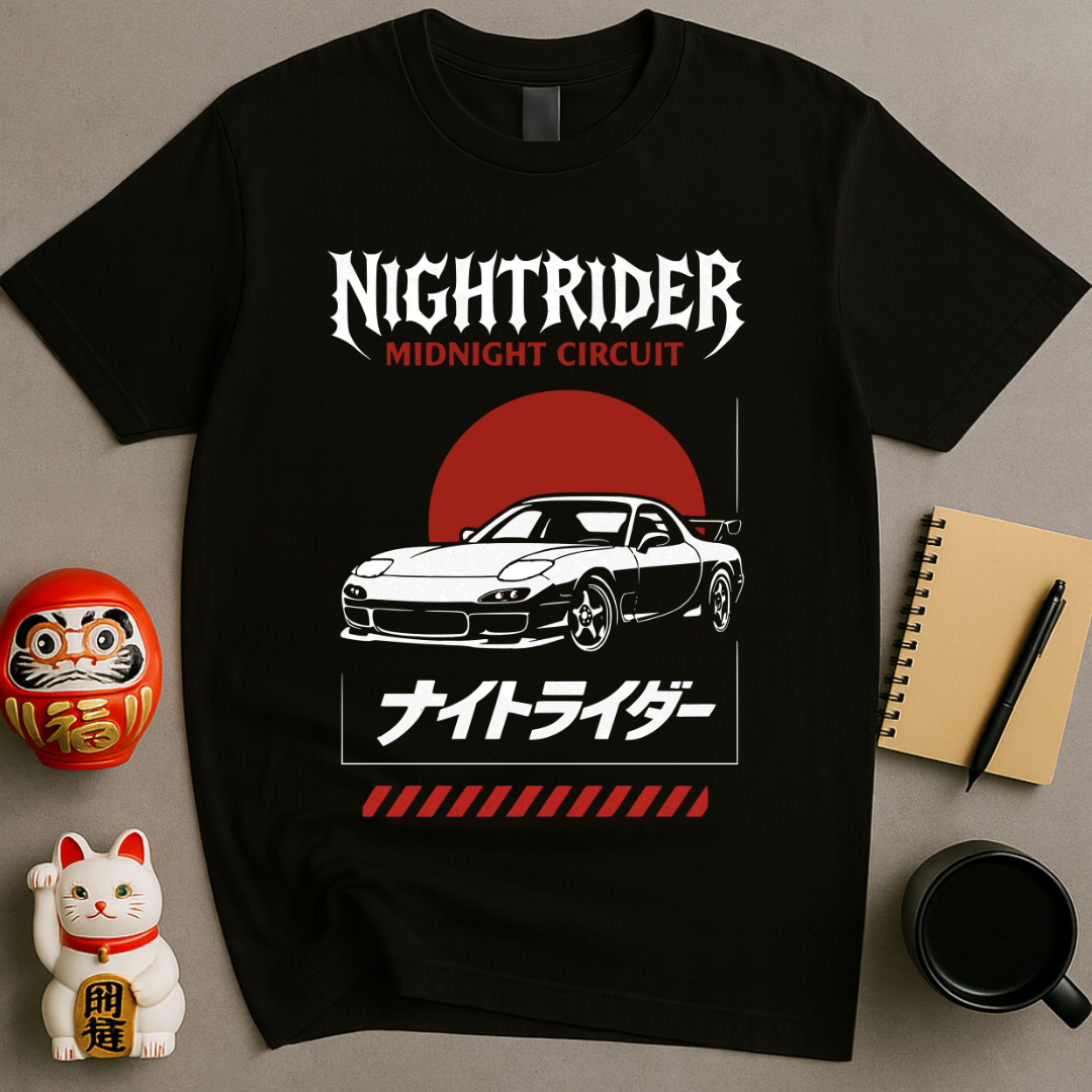 Nightrider – Midnight Circuit Tee