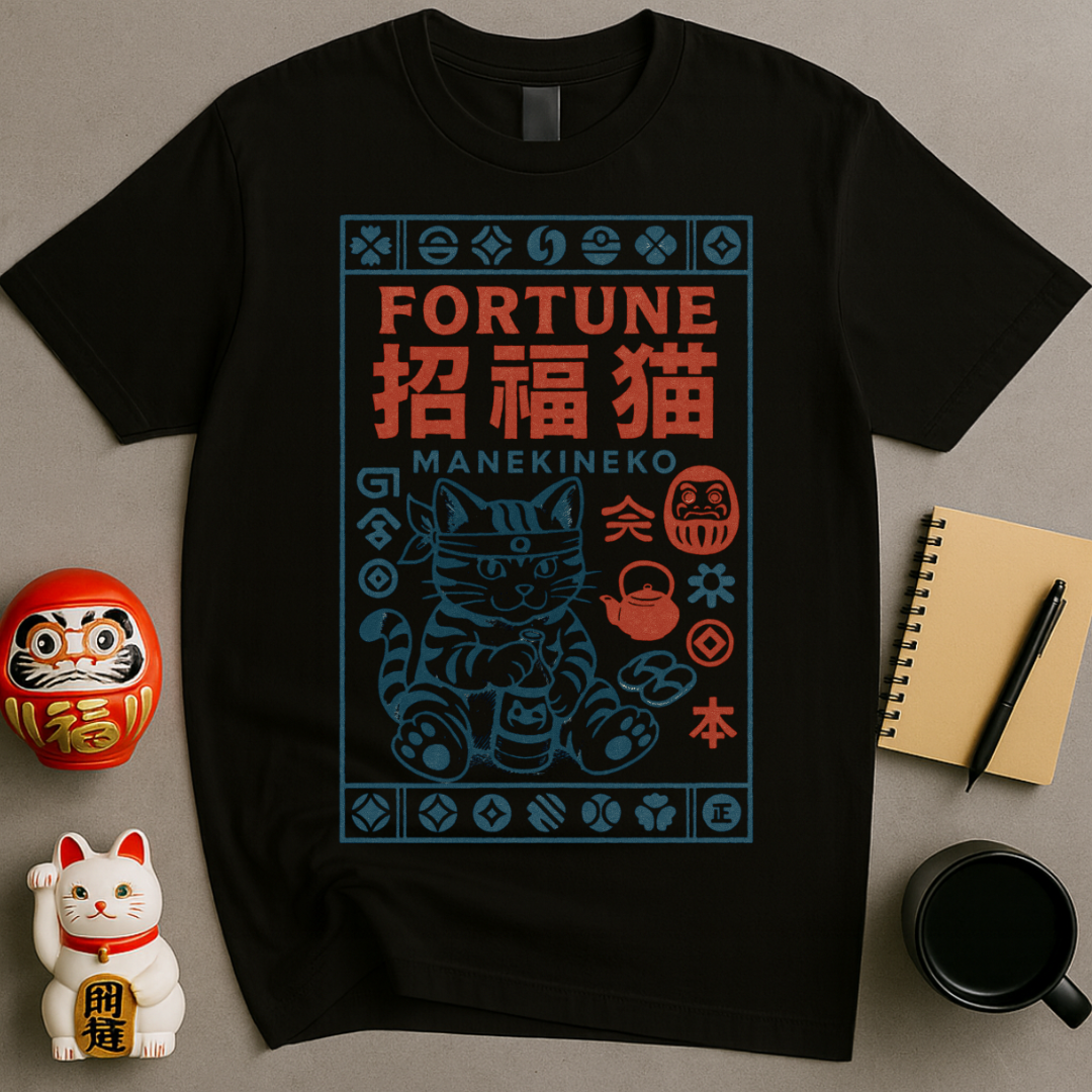 Fortune Manekineko T-Shirt