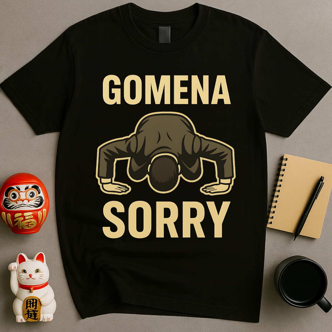 Gomena Sorry Bowing Man Shirt