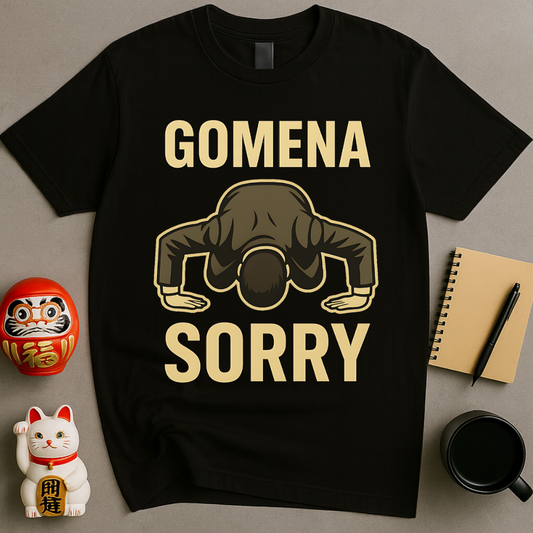 Gomena Sorry Bowing Man Shirt