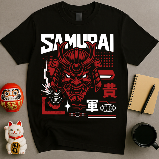 Red Samurai Rage T-Shirt