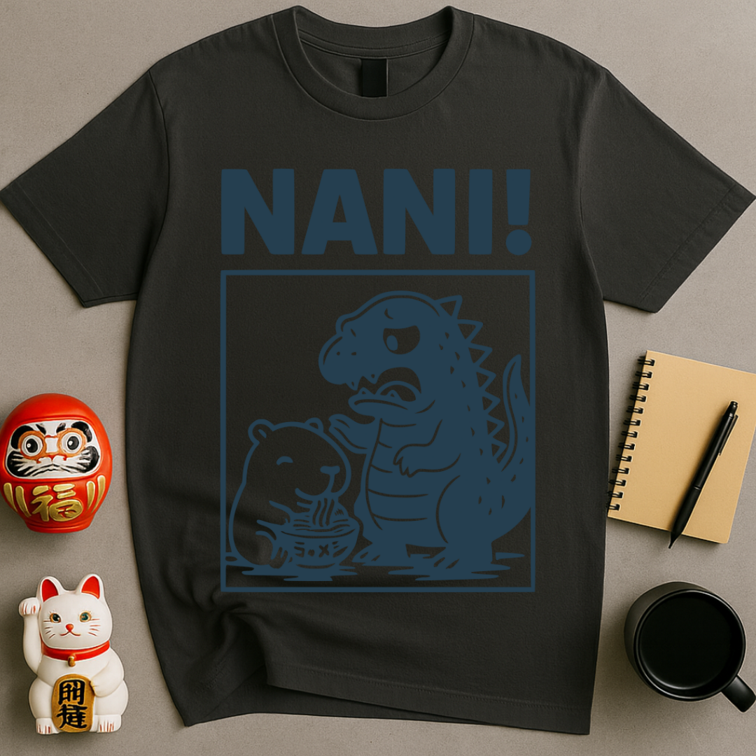NANI! – Funny Japanese Kaiju Tee