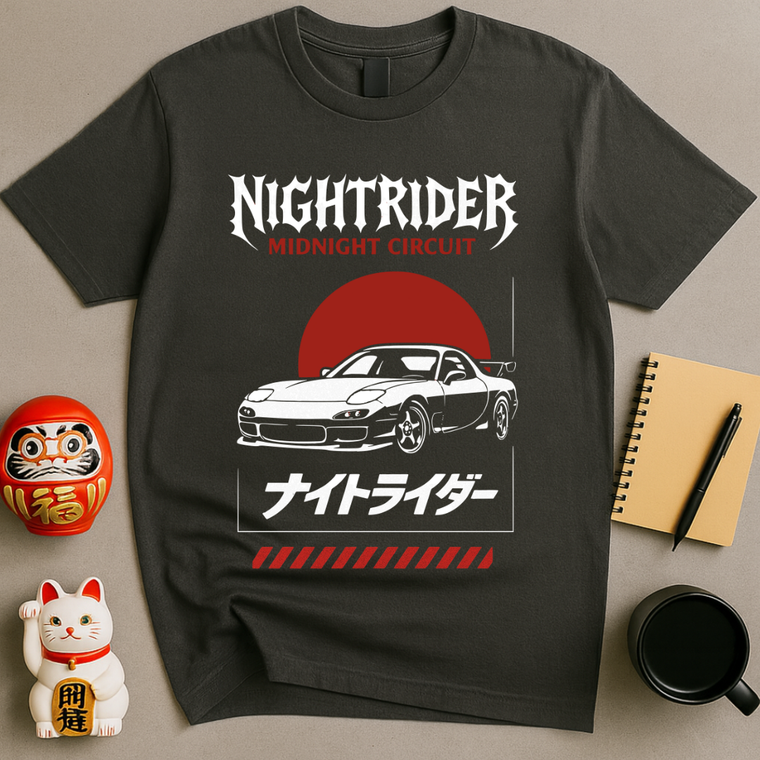 Nightrider – Midnight Circuit Tee
