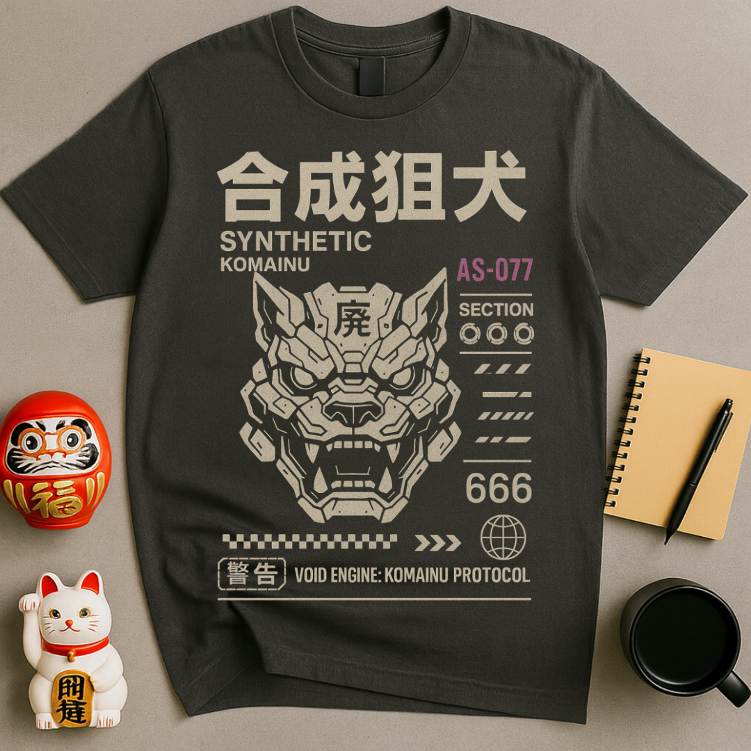 Synthetic Komainu T-Shirt