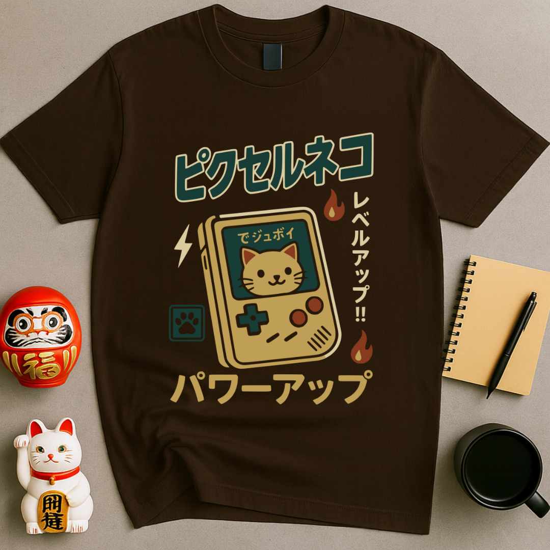 Pixel Neko T-Shirt
