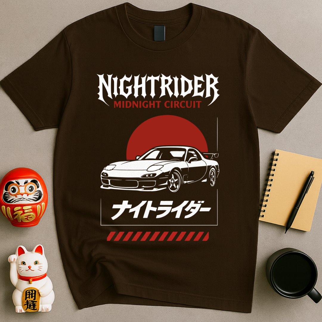 Nightrider – Midnight Circuit Tee