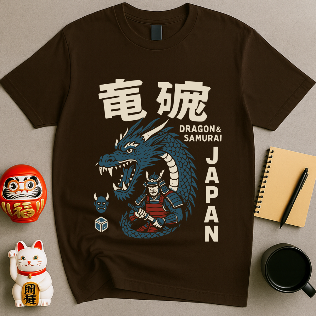Dragon & Samurai T-Shirt