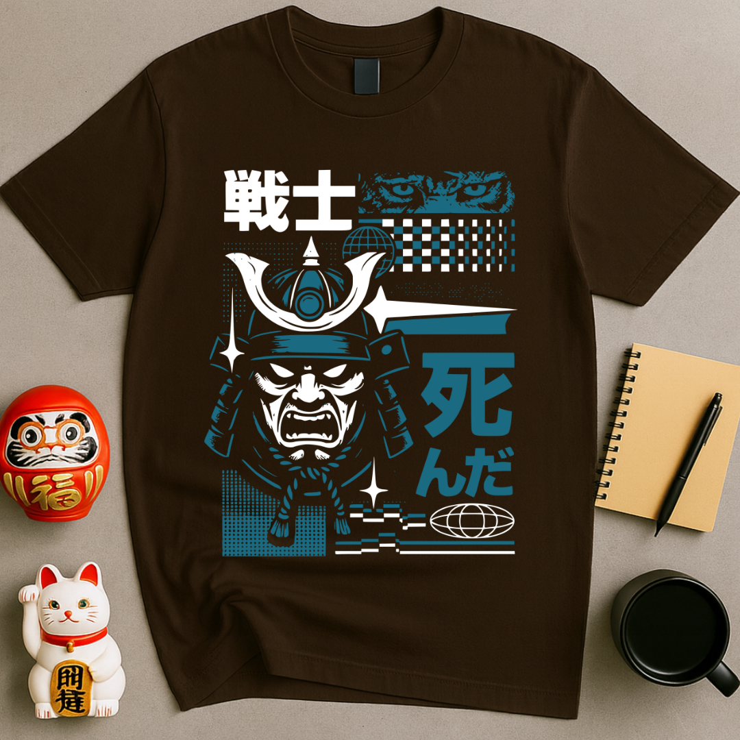 Blue Samurai Spirit T-Shirt