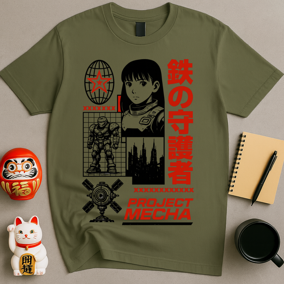 Project Mecha – Cyber Tokyo Guardian Tee