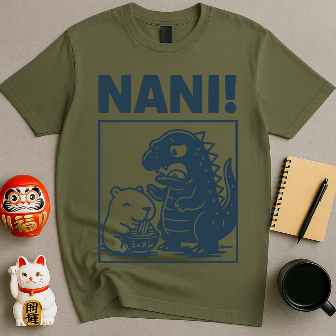 NANI! – Funny Japanese Kaiju Tee