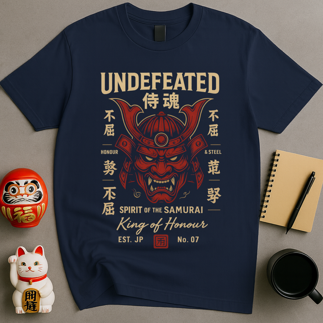 Undefeated Samurai – Spirit of Honour Tee