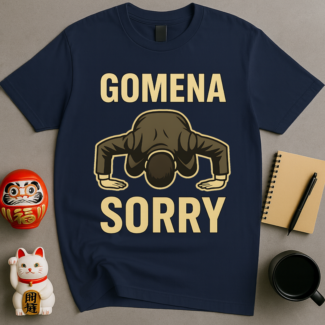 Gomena Sorry Bowing Man Shirt