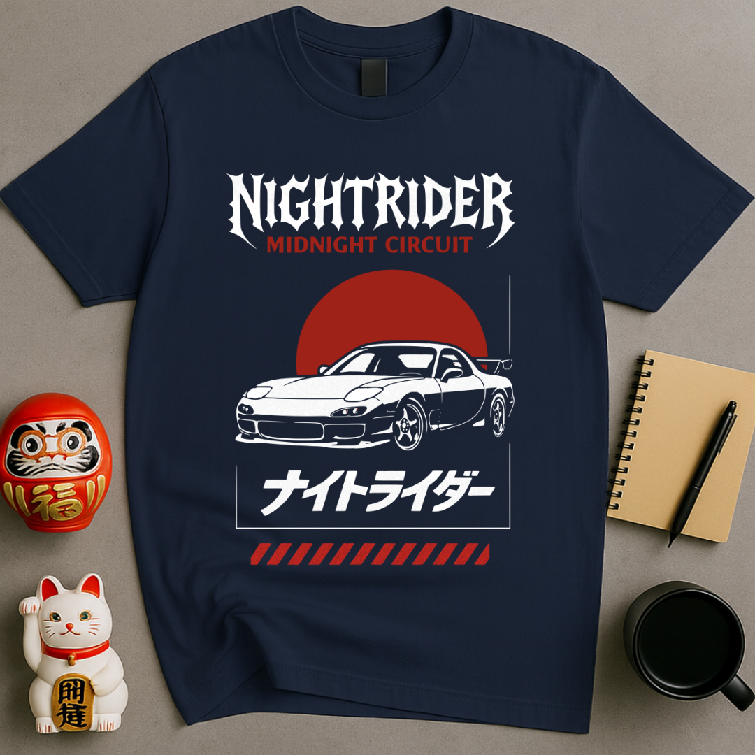 Nightrider – Midnight Circuit Tee