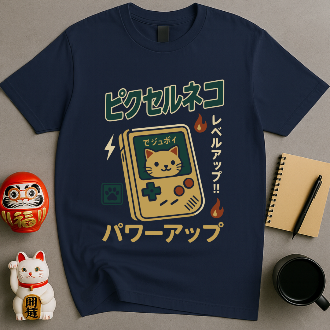 Pixel Neko T-Shirt