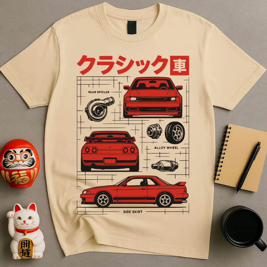 Classic JDM Blueprint T-Shirt