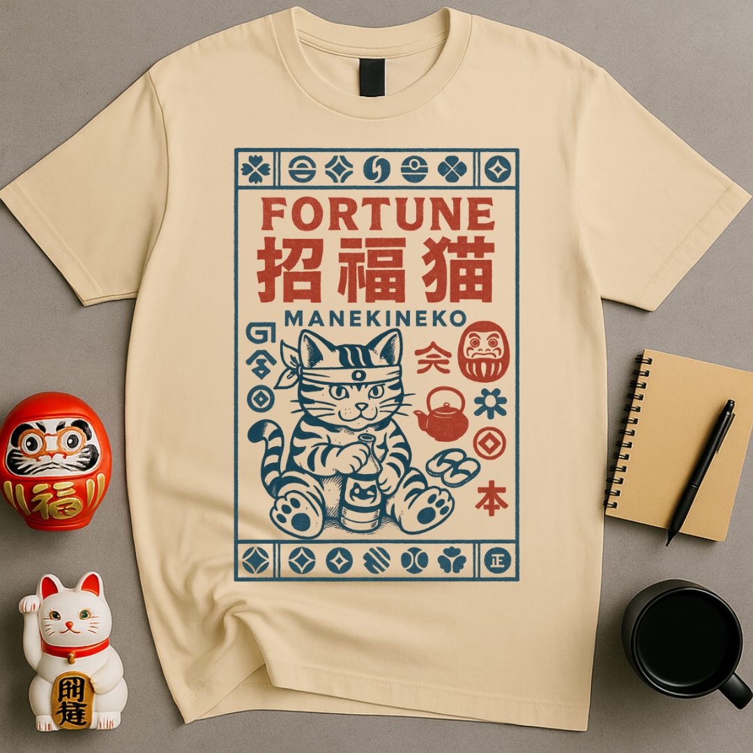 Fortune Manekineko T-Shirt