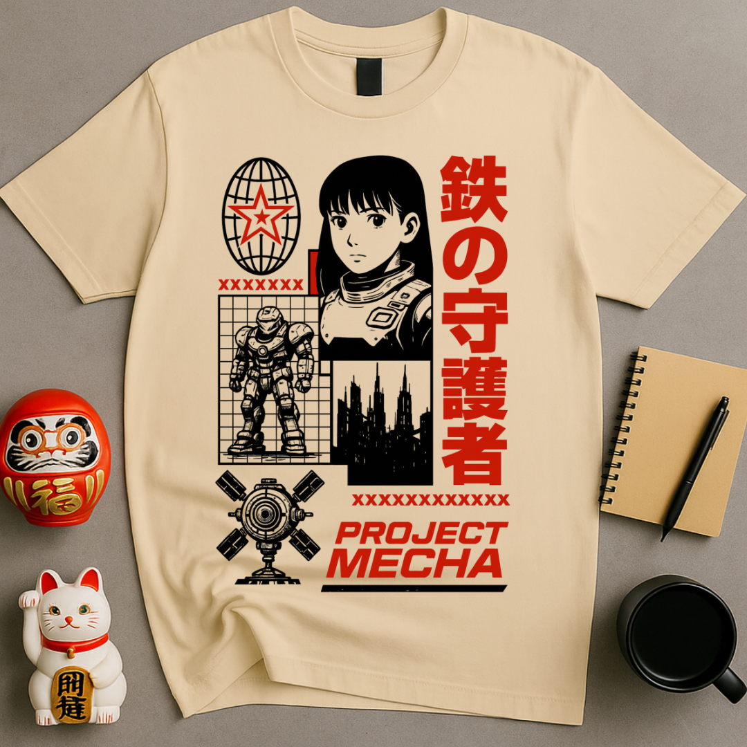 Project Mecha – Cyber Tokyo Guardian Tee