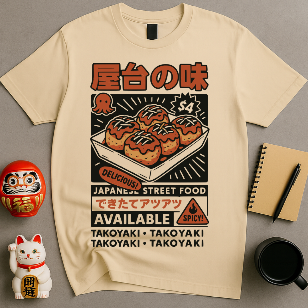 Takoyaki Street Food T-Shirt