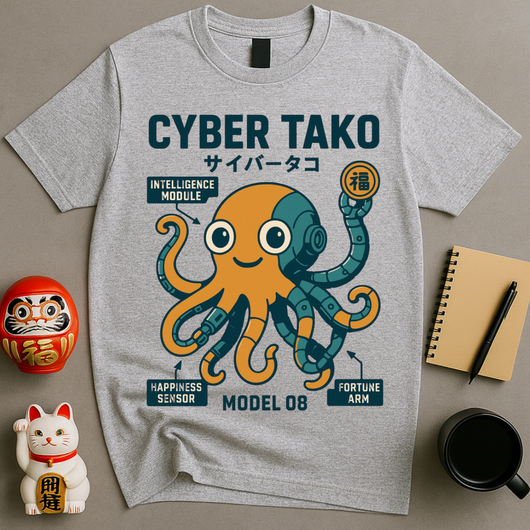 Cyber Tako T-Shirt